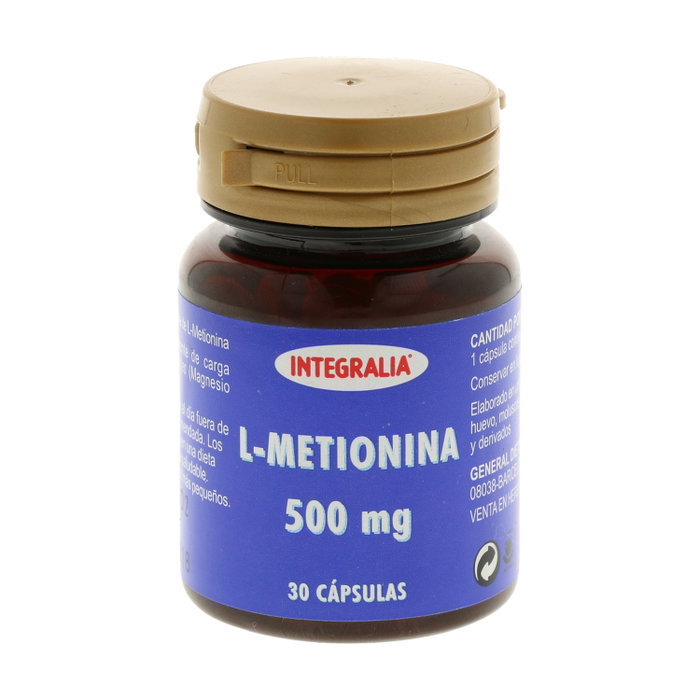 INTEGRALIA L-Metionina 500 mg 30 cápsulas INTEGRALIA L-Metionina 500 mg 30 cápsulas