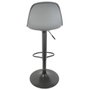 Home Deco Factory Taburete Bar Isak Gris