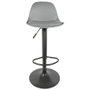 Home Deco Factory Taburete Bar Isak Gris