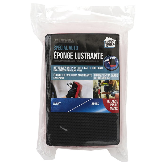 Je cherche une Idee Esponja para Coche Eva Absorbente 12x18x5 cm para Lavado y Brillado
