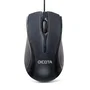 DICOTA D32011 Ratón Ambidextro USB tipo A 1200 DPI Negro