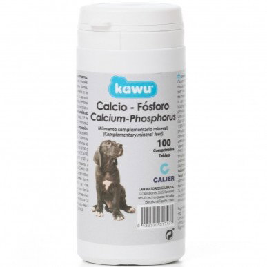 Calier Kawu Calcio Fósforo 100 Comprimidos