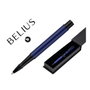 Belius Roller Turbo Aluminio Azul y Negro con Tinta Negra