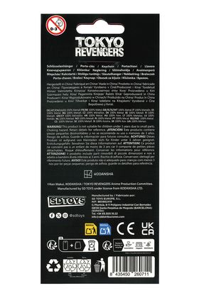 Takemichi Sanagaki Llavero Metálico Tokyo Revengers