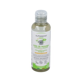 Alphanova Aceite de Masaje Bebé 100 ml Bio Ecológico para Hidratación Piel - ACEITE DE MASAJE BEBE 100ML. BIO