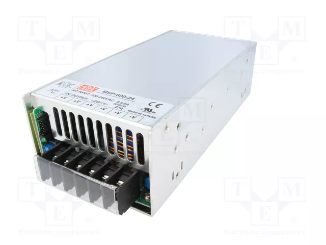 MEAN WELL MSP-600-24 Alimentador de impulso 648W 24VDC