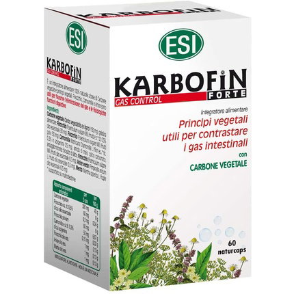 TREPATDIET-ESI Karbofin Forte 60 cápsulas