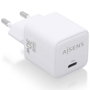 Aisens Cargador GaN 30W USB-C Blanco ASCH-30W1P035-W