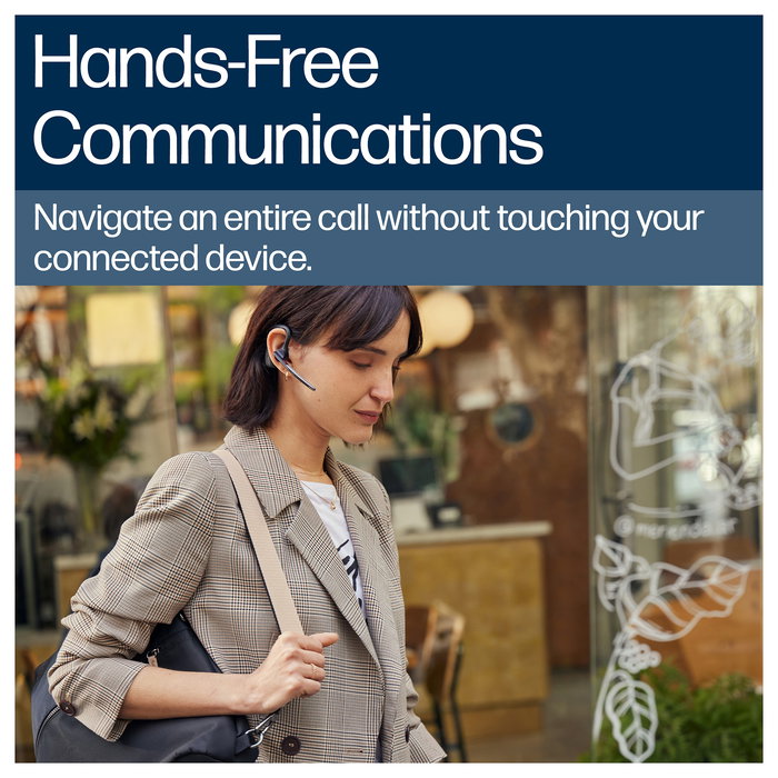 HP Voyager Legend 30 Headset Auriculares Inalámbricos para Llamadas y Música Color Negro