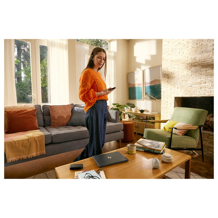 HP Voyager Legend 30 Headset Auriculares Inalámbricos para Llamadas y Música Color Negro