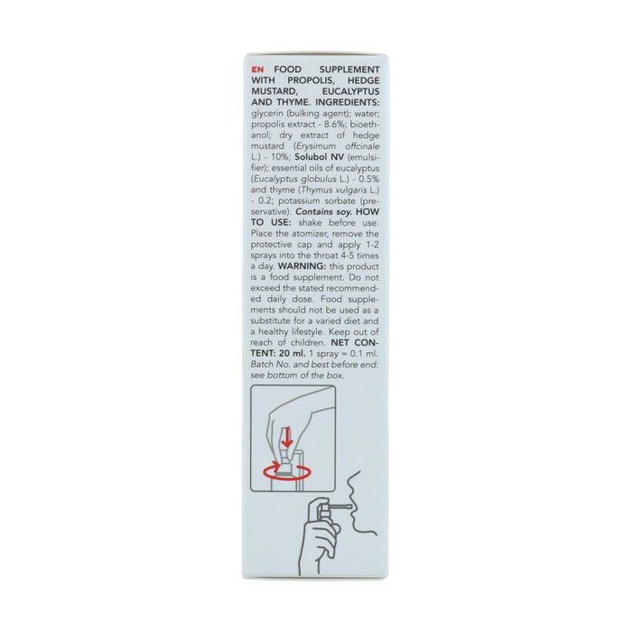 Intersa Aprolis Erysim Forte Spray Bucal 20 ml Intersa Aprolis Erysim Forte Spray Bucal 20 ml