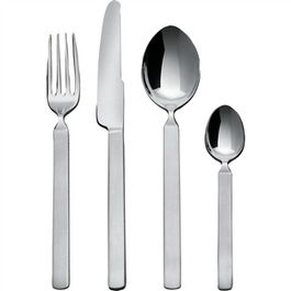 Alessi 4180S24 Dry Cubertería 24 Piezas Acero Inoxidable 18/10