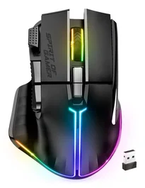 Spirit of gamer Ratón inalámbrico Pro M5 Black