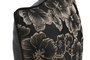 DKD Home Decor Cojín Jaquard Dorado y Negro Gold23