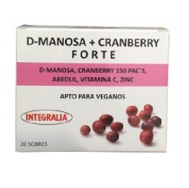 INTEGRALIA D-MANOSA + CRANBERRY FORTE 20 Sobres