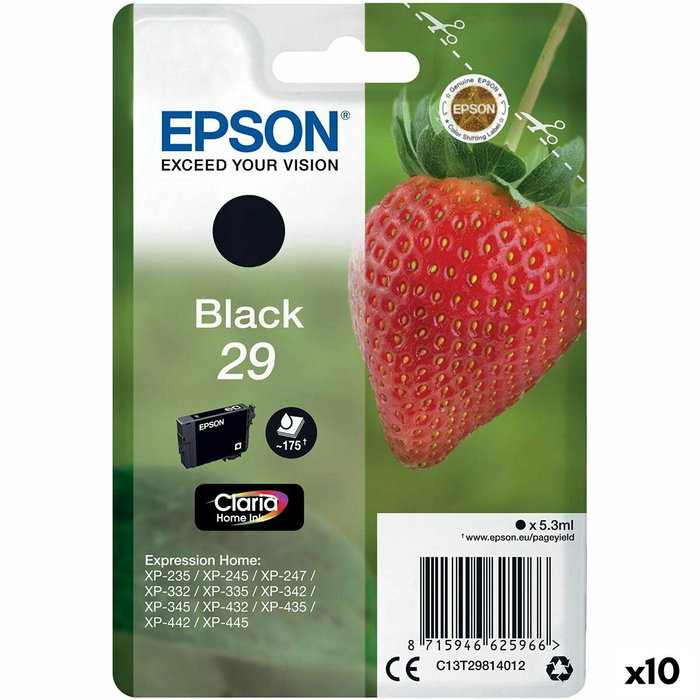 Epson Cartucho de Tinta T2981 Negro para XP235, XP332, XP335, XP432, XP435