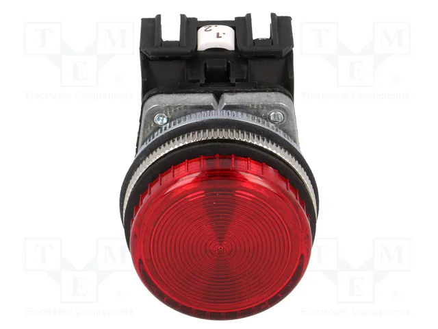PROMET Lámpara de control LED NEF30 roja