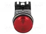 PROMET Lámpara de control LED NEF30 roja