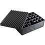 B&W Outdoor Case Type 650 Negro con sistema de divisores