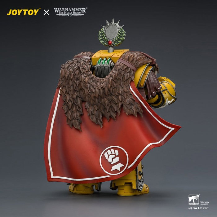 Joy Toy Warhammer Figura Imperial Fists Lord Castellan Evander Garrius, The Tyrant of Cthonia 14 cm Joy Toy Warhammer Figura Imperial Fists Lord Castellan Evander Garrius, The Tyrant of Cthonia 14 cm