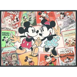 Nathan Puzzle 12000969 Mickey/Disney Memories 500 Piezas para Adultos y Niños a partir de 12 años Puzzle de Calidad Premium
