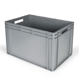OSONA INDUSTRIAL PLASTIC Contenedor Europa 60x40x43 cm, 90 litros, Almacenaje y Transporte