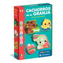 Clementoni 55639 - Cachorros De La Granja, Puzzle Infantil Montessori para +12 Meses, Puzzle Progresivo 2, 3 y 4 Piezas, Juego Educativo en Español
