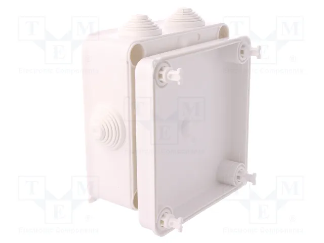 ELEKTRO-PLAST NASIELSK EP-LUX Caja de Conexiones Blanca con Prensaestopas ELEKTRO-PLAST NASIELSK EP-LUX Caja de Conexiones Blanca con Prensaestopas