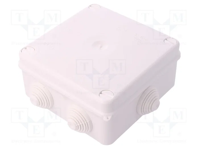 ELEKTRO-PLAST NASIELSK EP-LUX Caja de Conexiones Blanca con Prensaestopas ELEKTRO-PLAST NASIELSK EP-LUX Caja de Conexiones Blanca con Prensaestopas