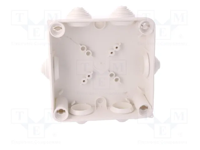 ELEKTRO-PLAST NASIELSK EP-LUX Caja de Conexiones Blanca con Prensaestopas ELEKTRO-PLAST NASIELSK EP-LUX Caja de Conexiones Blanca con Prensaestopas