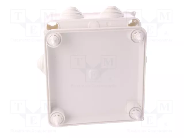 ELEKTRO-PLAST NASIELSK EP-LUX Caja de Conexiones Blanca con Prensaestopas ELEKTRO-PLAST NASIELSK EP-LUX Caja de Conexiones Blanca con Prensaestopas