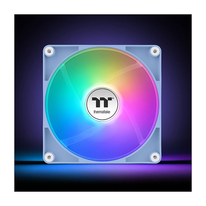 Thermaltake CT120 Hydrangea Blue ARGB Ventilador Inverso 2 Pack