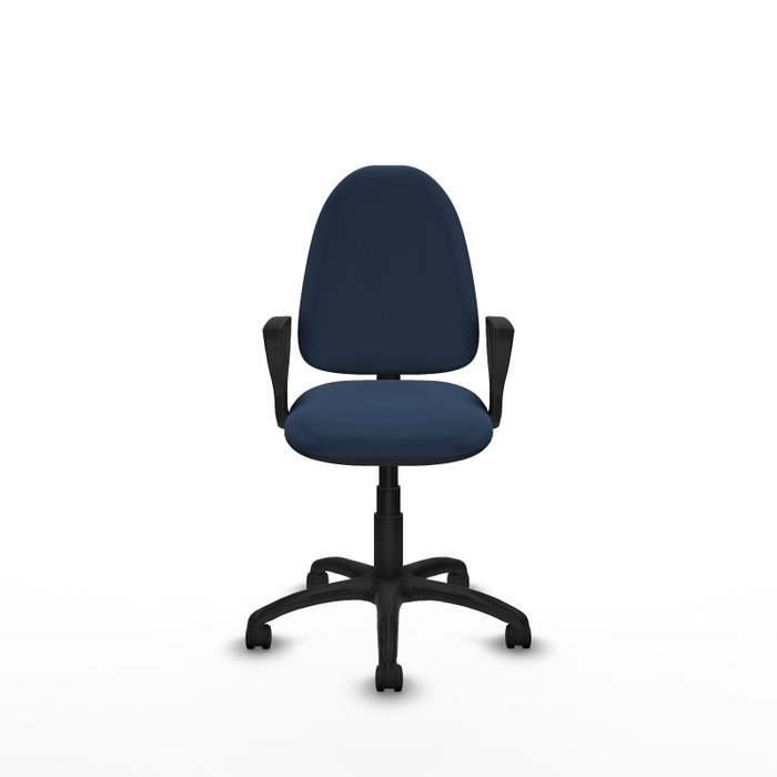 PIQUERAS Y CRESPO Silla de oficina Aýna Azul marino con Brazos Fijos PIQUERAS Y CRESPO Silla de oficina Aýna Azul marino con Brazos Fijos