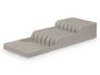 Kinvara Soporte Cuchillos Surtidos Gris 40.3x15.8x7.2 cm Plástico (Set de 12)