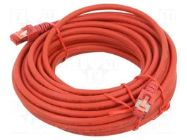 HELU Patch Cord Cat 6 S/FTP RJ45 10m Rojo