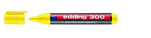 Edding Marcador Permanente 300 Amarillo (Set de 10)