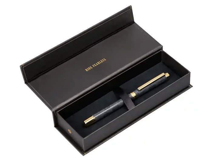 Belius Roller Wild West Aluminio Negro Dorado Tinta Negra Caja Diseño