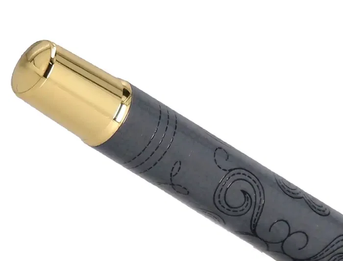 Belius Roller Wild West Aluminio Negro Dorado Tinta Negra Caja Diseño