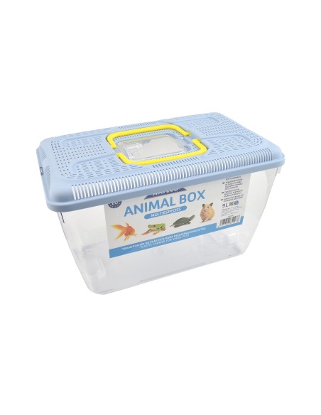 Nayeco Transportín para Mascotas Pequeñas Mini Grande 32.5x21x20 cm, Ideal Acuariofilia y Terrario