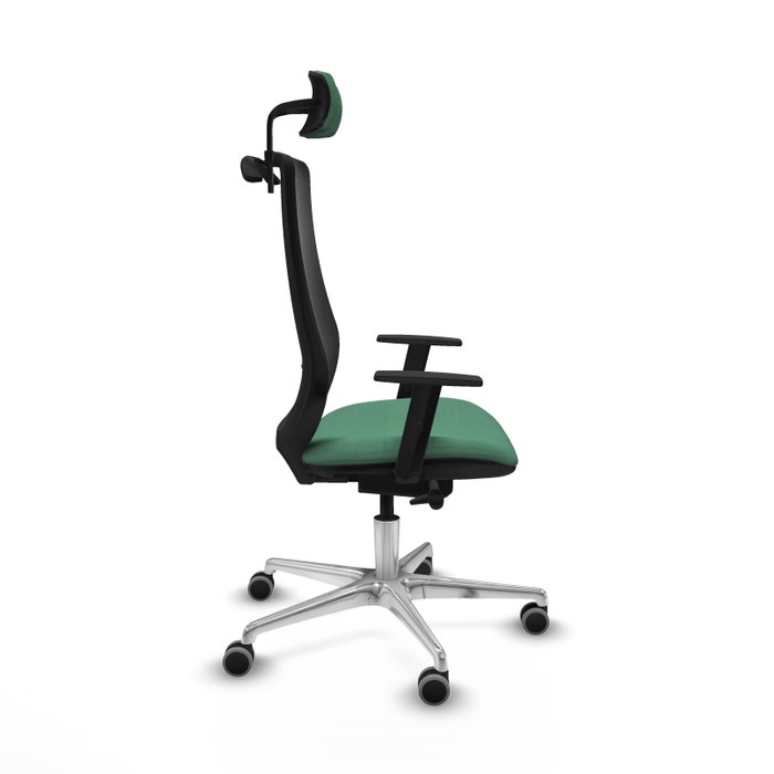 PIQUERAS Y CRESPO Silla de oficina Mardos con mecanismo Sincro/Traslack, Verde esmeralda y Negro PIQUERAS Y CRESPO Silla de oficina Mardos con mecanismo Sincro/Traslack, Verde esmeralda y Negro