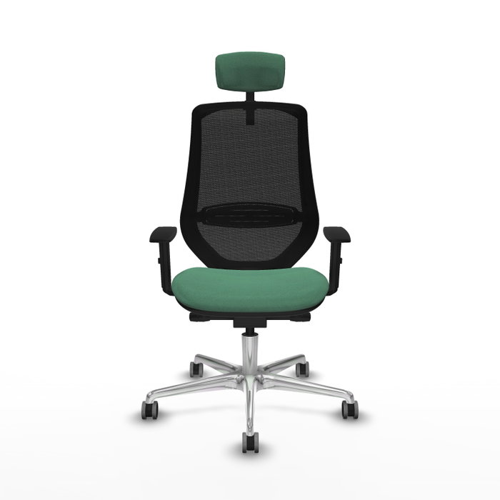 PIQUERAS Y CRESPO Silla de oficina Mardos con mecanismo Sincro/Traslack, Verde esmeralda y Negro PIQUERAS Y CRESPO Silla de oficina Mardos con mecanismo Sincro/Traslack, Verde esmeralda y Negro