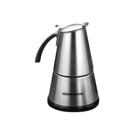 Rommelsbacher EKO 364/E Elpresso Mini Máquina de Espresso, Color Plata y Negro