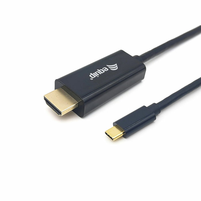 Equip Cable Adaptador USB-C a HDMI 4K/30Hz 1m Negro Equip Cable Adaptador USB-C a HDMI 4K/30Hz 1m Negro