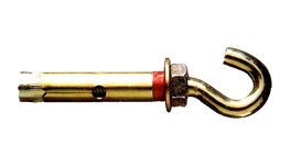 AVL Anclaje Argolla Abierta 6 x 45 mm M 8 (Caja de 100)