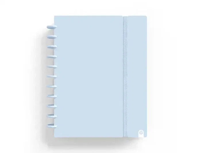 Carchivo Cuaderno Ingeniox A4 Foam 80 Hojas Rayado Horizontal Azul Pastel