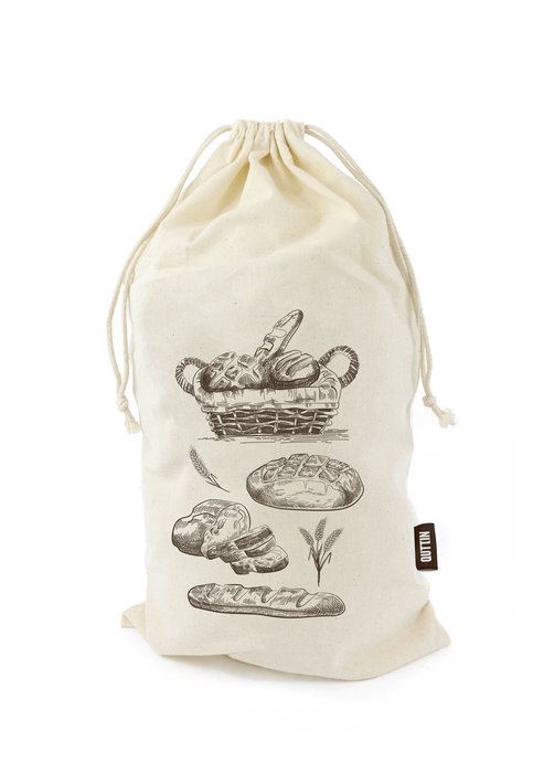 Quttin Bolsa Para Pan Reutilizable 25 cm x 45 cm (24 Unidades)