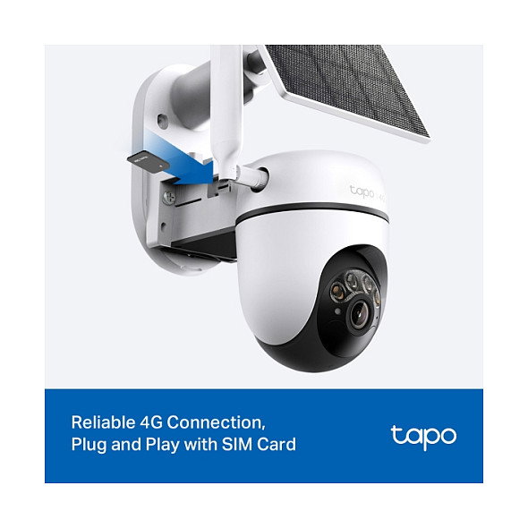 TP-Link Tapo C615G Kit Cámara de Seguridad 4G LTE con Panel Solar TP-Link Tapo C615G Kit Cámara de Seguridad 4G LTE con Panel Solar