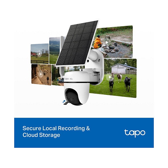 TP-Link Tapo C615G Kit Cámara de Seguridad 4G LTE con Panel Solar TP-Link Tapo C615G Kit Cámara de Seguridad 4G LTE con Panel Solar