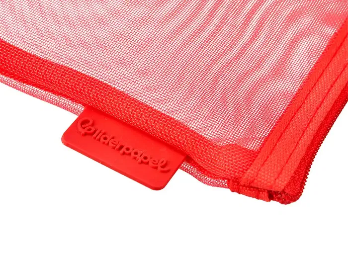 Liderpapel Bolsa Zipper Bag Poliéster Transpirable Multiusos DIN A6 Rojo Liderpapel Bolsa Zipper Bag Poliéster Transpirable Multiusos DIN A6 Rojo