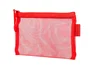 Liderpapel Bolsa Zipper Bag Poliéster Transpirable Multiusos DIN A6 Rojo